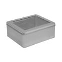 Picture of Empty Metal Tin Box ( 10'' x 8.25 x 3.25'' )